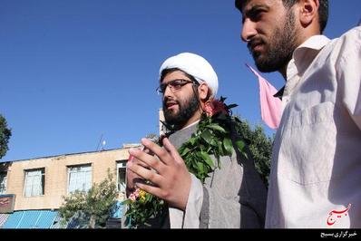 استقبال از خادمان حرم مطهر رضوی در استان چهارمحال وبختیاری
