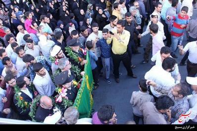 استقبال از خادمان حرم مطهر رضوی در استان چهارمحال وبختیاری