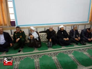 مراسم شهید حق بین