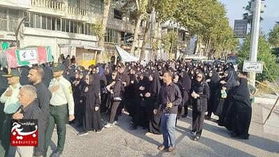 مراسم تشییع شهدای حمله تروریستی