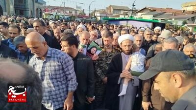مراسم تشییع شهدای حمله تروریستی