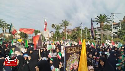 اجتماع زینبیون در رشت