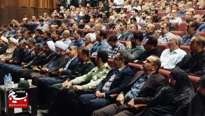 مراسم شهیدان انصاری و نورانی در رشت
