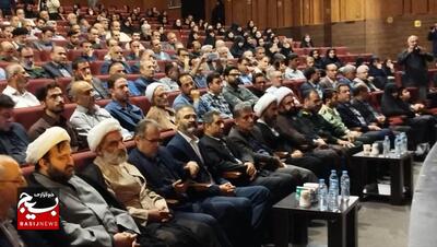 مراسم شهیدان انصاری و نورانی در رشت