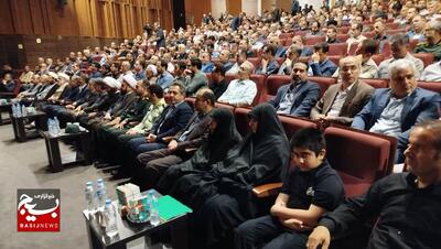 مراسم شهیدان انصاری و نورانی در رشت