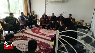 دیداربا خانواده شهدای اقتدار آستانه اشرفیه