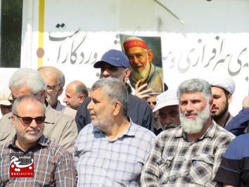 تشییع و تدفین پیکر حاج حسن جوشن در رشت