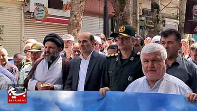راهپیمایی جمعه خشم در گیلان