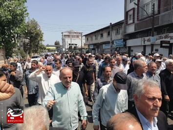 راهپیمایی جمعه خشم در گیلان