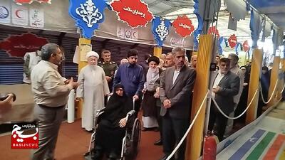 حضور دختر امام خمینی(ره) در گیلان