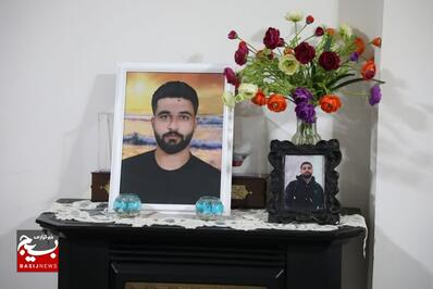 دیدار  فرمانده سپاه قدس گیلان با خانواده شهدای اقتدار