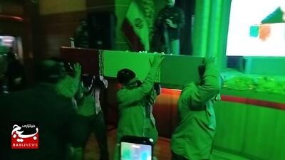 استقبال از ۷شهیدگمنام