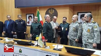 مراسم تکریم و معارفه مدیر کل حفظ آثار و نشر ارزش‌های دفاع مقدس استان گیلان