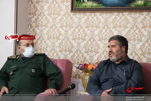 تصاویر |دیدار سردار سلیمانی با جانبازدفاع مقدس