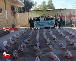 هدیه یک هزار بسته معیشتی به مردم کارون  در یلدای مهدوی