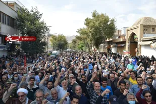 خروش مردم شاهرود برعلیه اغتشاش گران به روایت تصویر