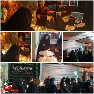 مراسم عزاداری روز عاشورا و شام غریبان در قوچان+فیلم و عکس