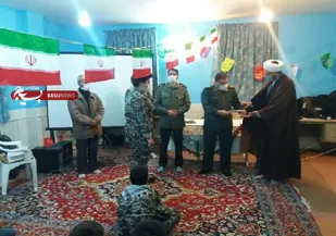 مراسم جشن ولادت حضرت زینب(س) در پایگاه بسیج کربلا