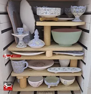 هنر مینا کاری، نگارستان بانوی جهادگر البرزی/کوره&zwnj;ای که بستر ساز اشتغال ۵۰ خانواده شده است