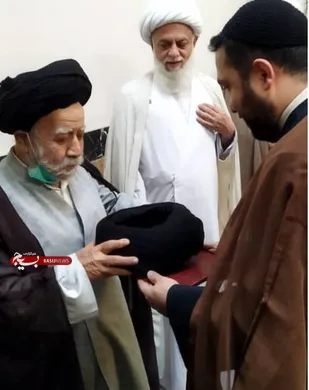 برگزاری مراسم عمامه گذاری در حوزه علمیه باقرالعلوم (ع)
