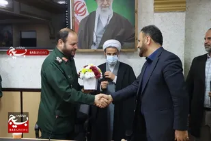 مسئولان علوم پزشکی مازندران با حضور در سپاه کربلا، روز پاسدار را تبریک گفتند