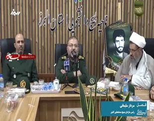 افتتاح ساختمان سپاه ناحیه بسیج دانشجویی استان البرز با حضور رئیس سازمان بسیج مستضعفین کشور