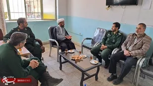 بازدید امام جمعه شهرستان نایین از گردان