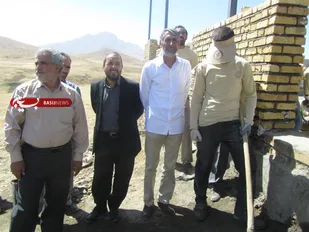 بازدید مسئولان از اردوی جهادی حوزه شهید شکری&zwnj;پور همدان