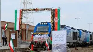 رشد اقتصادی ایران و افغانستان و شکوفایی صادرات غیر نفتی با افتتاح خط ریلی خواف - هرات