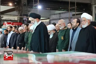تشییع پیکر مطهر شهیدان سرلشکر محرابی و کائیدی در اهواز