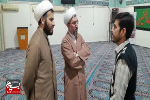 بازدید مسئول نمایندگی ولی فقیه در سپاه انصارالحسین(ع) همدان از اردوگاه شهید مسعودیان