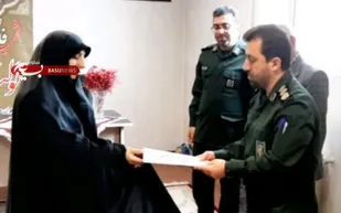 "خانم مهدیه بختیاری" فرمانده حوزه شد
