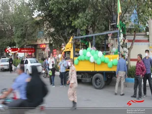 کاروان شادی نوای غدیر در دهاقان