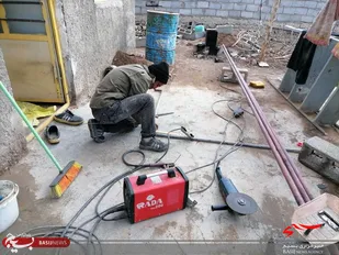 خدمات رسانی گروه های جهادی ناحیه حضرت امیرالمونین در بخش گلبافت