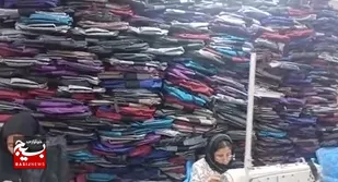 بازدید فرمانده سپاه سلمان از کارگاه خیاطی کوتاه قامتان در زاهدان