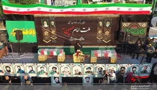 تجدید عهد مردم نکا با حماسه سازان کربلای شام