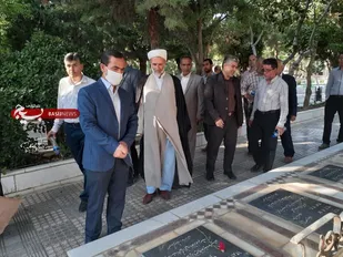 غبارروبی گلزار شاهرود با حضور کارکنان جهادکشاورزی+ تصاویر