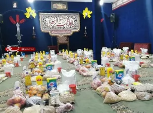 دهمین مرحله پخش ارزاق به نیابت از عقیله ی بنی هاشم (س)