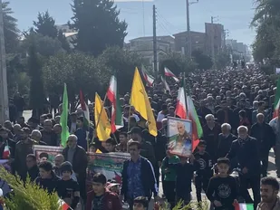 راهپیمایی ۲۲ بهمن ۱۴۰۲ شهرستان بندرگز