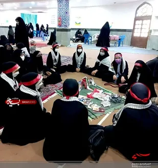 میقات صالحین بسیجیان در مصلی نماز جمعه