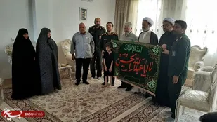 دیدار با خانواده شهید احمد زارعی بمناسبت فرارسیدن عملیات بیت المقدس