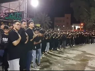 موج ۱۱۸ حسینیه خیابان در رامشیر؛ شب عاشورا، بیعتی دوباره با رهبر و خونخواهی شهید والامقام
