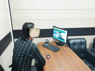 ملاقات تصویری با زندانیان در گلستان