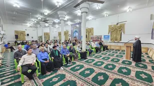 بدیل گتوند با یاد شهدای جنگ رمضان نورباران شد