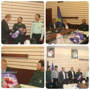 دیدار مسئولین و مدیران اداری شهرستان با فرمانده سپاه عسلویه