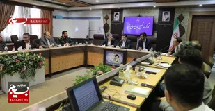 حضور فعال سازمان بسیج مهندسین صنعت و معدن استان قم در جلسه ستاد تسهیل و رفع موانع تولید استان