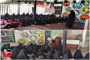 ویژه برنامه سوگواره حسینی در کانون الهادی (ع) سرخه برگزار شد