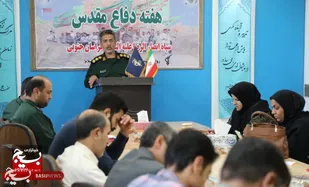 برگزاری ۶۰ عنوان برنامه در طول هفته دفاع مقدس/اجرای ۳۸ پروژه عمرانی با اعتبار ۳۸ میلیاردتومان