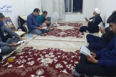 محفل انس با قرآن د رمنزل شهید امیر عباس طهماسبی