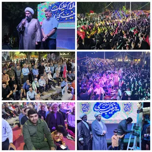 جشن میلاد حضرت زینب (س) و روز پرستار در اجتماع اقتدار مردم بهبهان